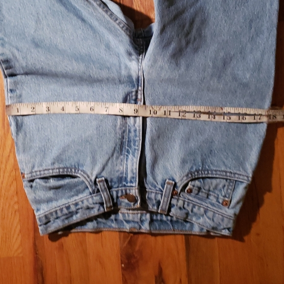 Vtg 90s y2k tapered levis 512 high waist mom jeans - Picture 8 of 10